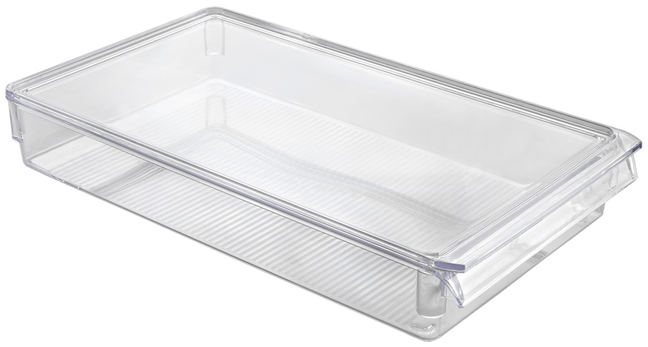 metaltex Organiseur Frigo-System, grand, avec couvercle