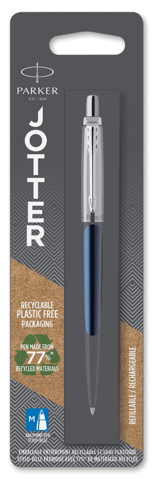 PARKER Stylo à bille rétractable JOTTER Bleu Roi C.T.
