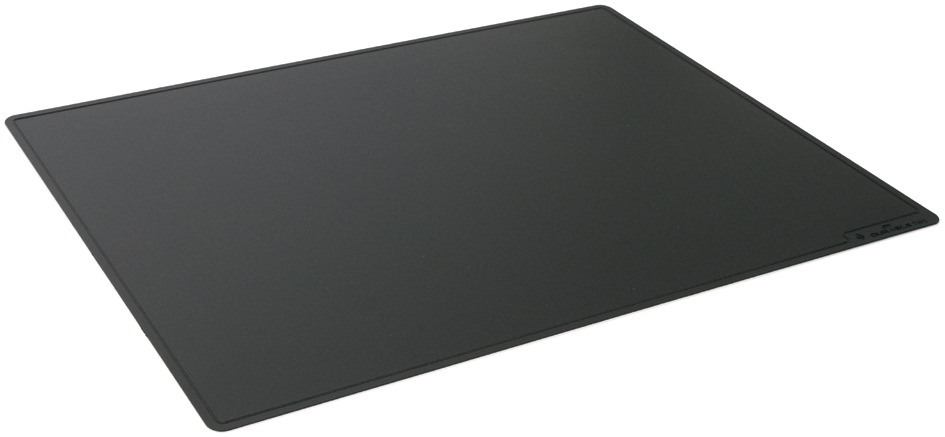 DURABLE Sous-main avec rainures, PP, noir