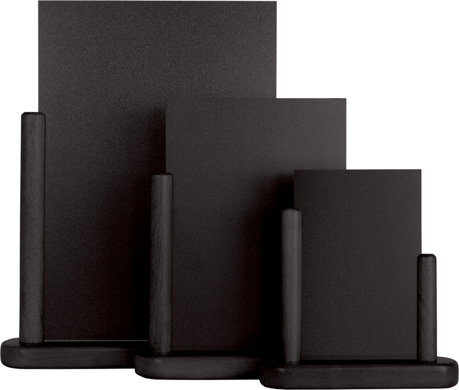 Visuel de référence: ardoise de table ELEGANT, noir