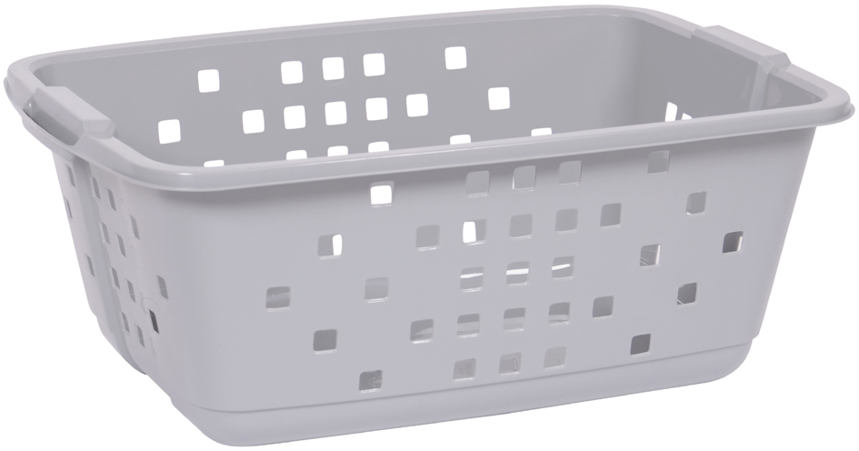 EDA Corbeille à linge PRIMA, 45 litres, PP, gris