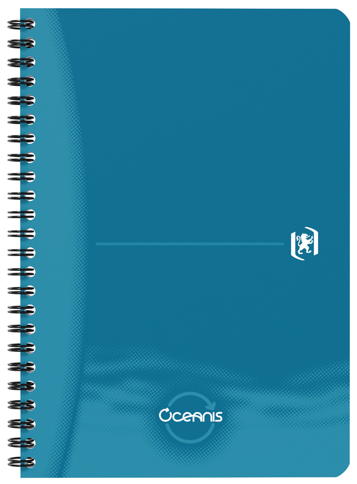 Cahier à spirale "Oceanis", aqua