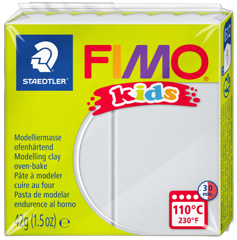 Pâte à modeler kids, gris clair