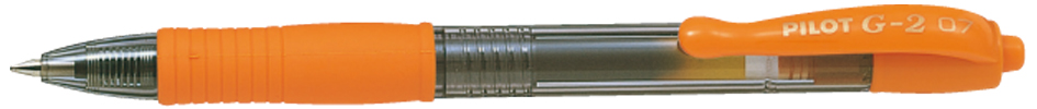 Stylo roller à encre gel G2 07 standard, orange