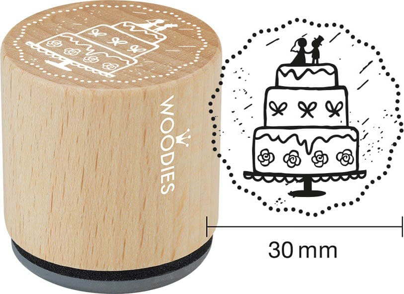 COLOP Tampon à motif Woodies 'pièce montée'