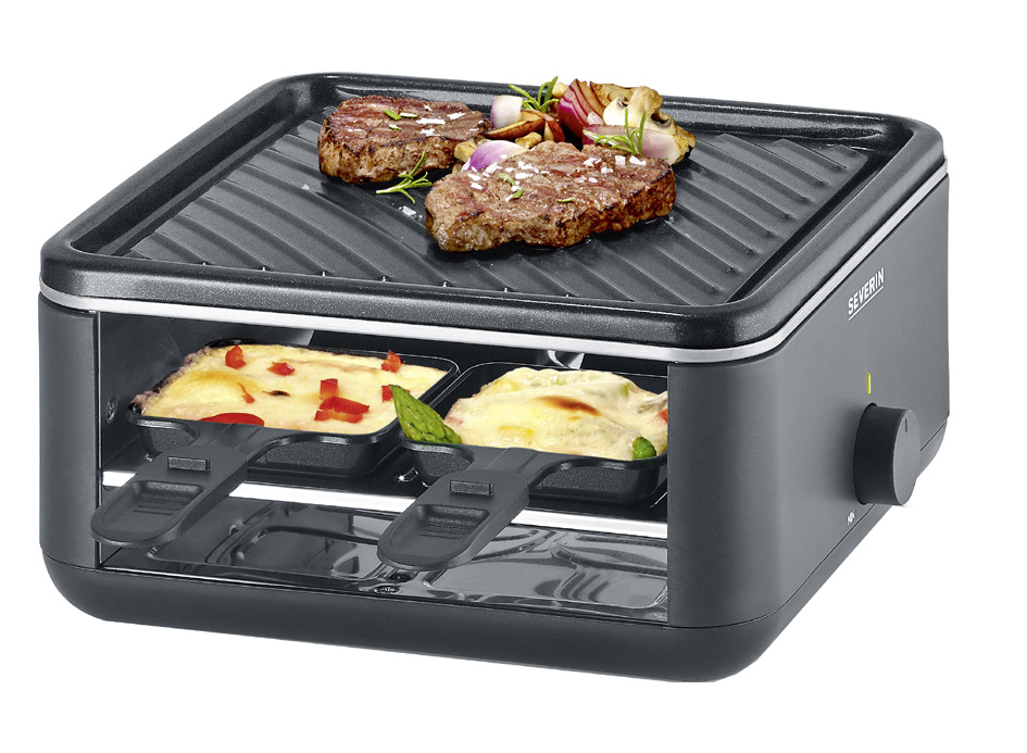 SEVERIN Mini raclette-gril RG 2360, avec plaque de gril