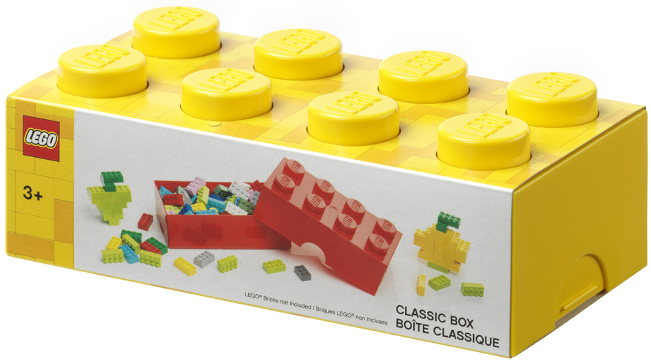 LEGO Boîte à goûter CLASSIC BOX, jaune