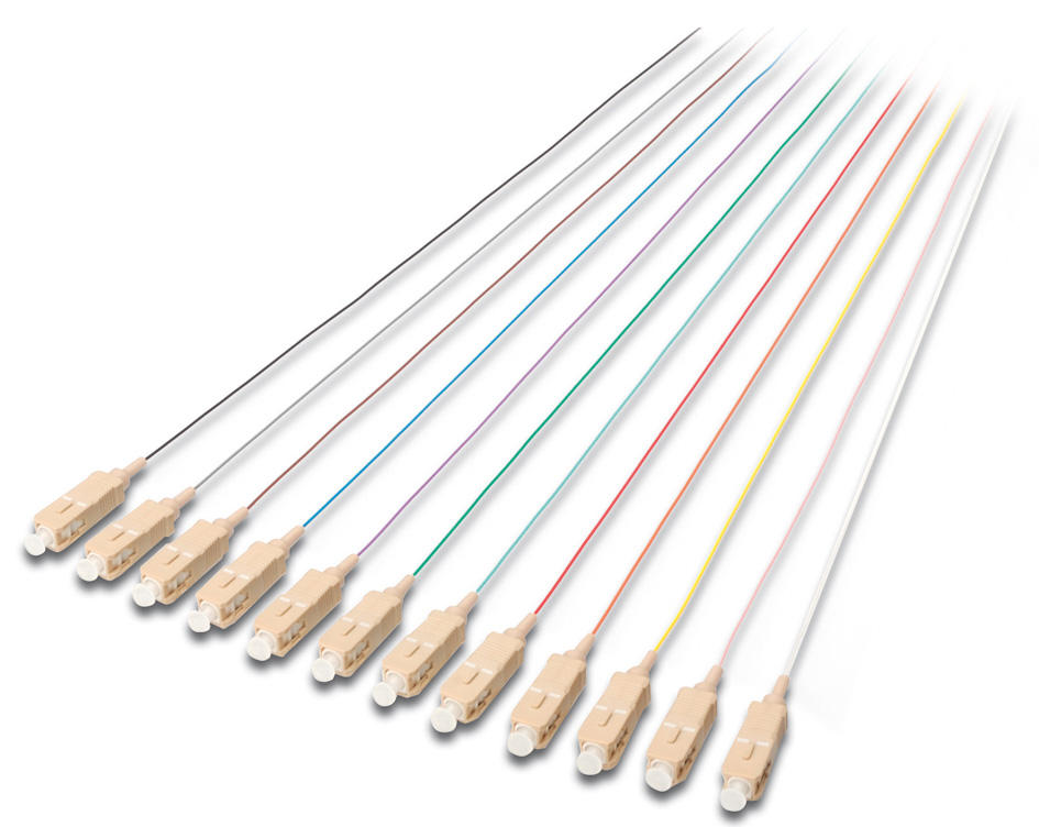 Pigtails fibres optiques