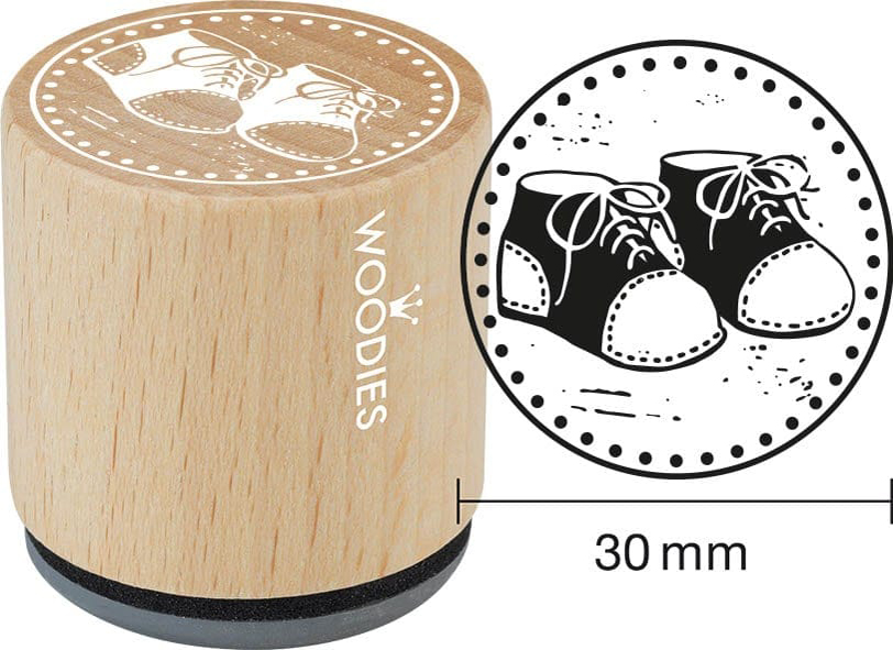 COLOP Tampon à motif Woodies 'chaussures de bébé'