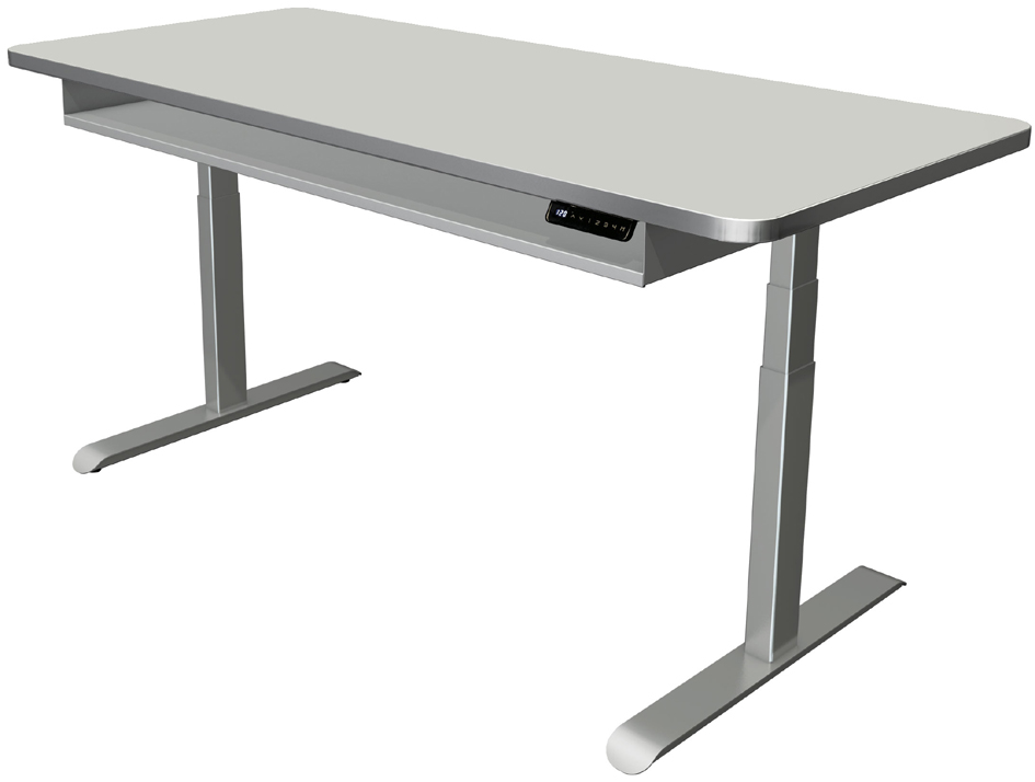 Visuel de référence : Table de bureau assis-debout "Move 4 Premium", gris clair