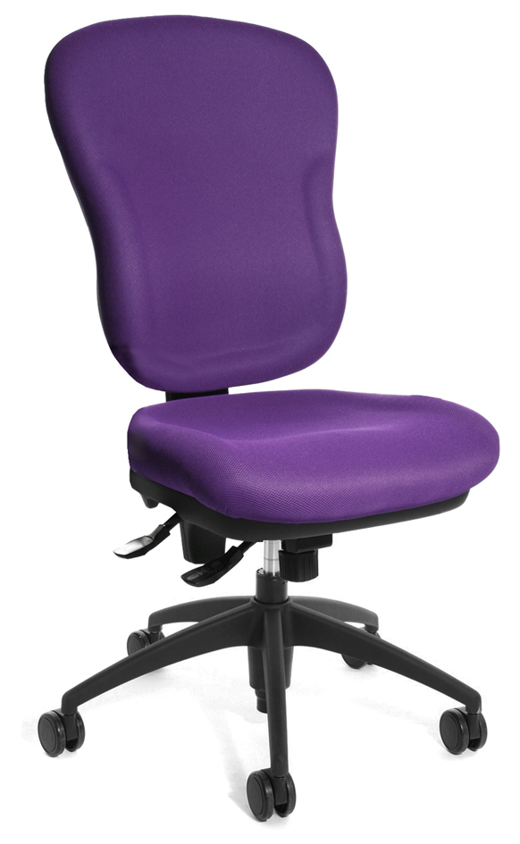 Fauteuil de bureau "Wellpoint 30 SY", violet