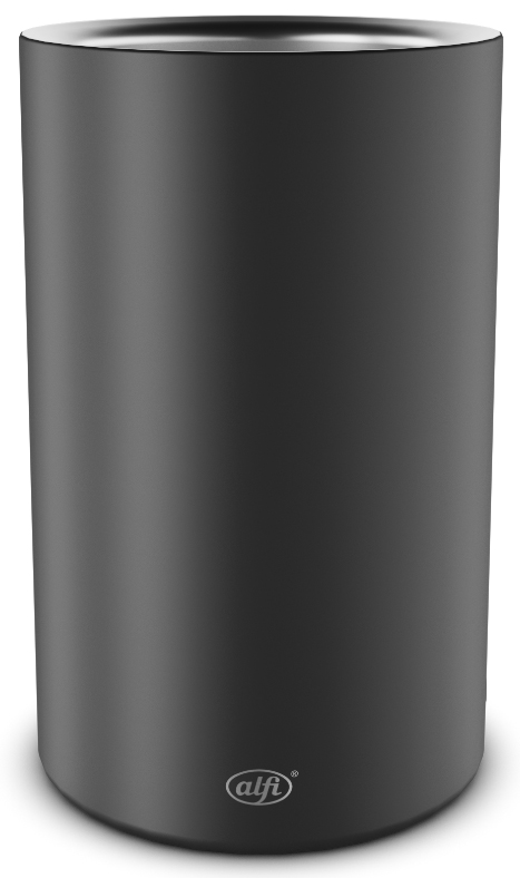 alfi Rafraîchisseur de bouteille VINO, acier inox noir mat