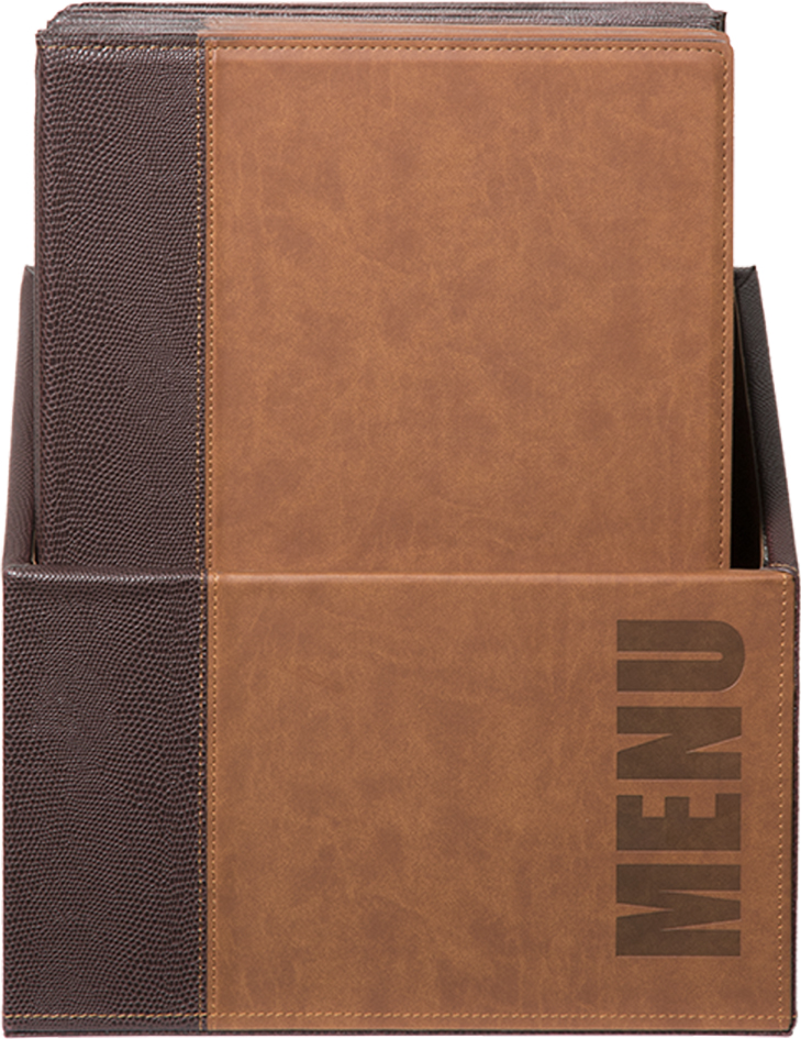 Cartes de menus, boîte