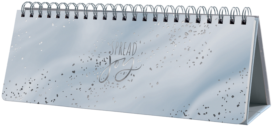 sigel Calendrier de table Jolie 'Glittery Joy', perpétuel
