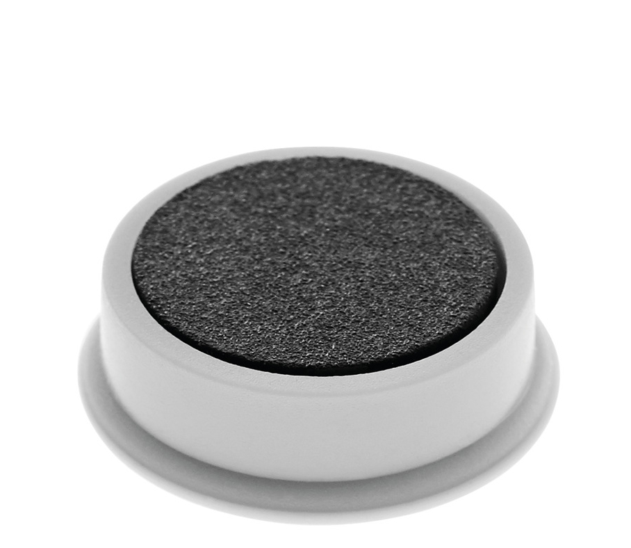 magnetoplan Discofix aimant rond 'mini', blanc rond 100 g diamètre: 19 mm blanc 10