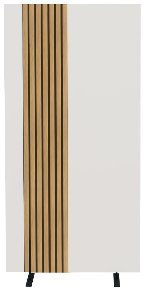 kerkmann Cloison Oxford, (L)800 x (H)1.650 mm, blanc