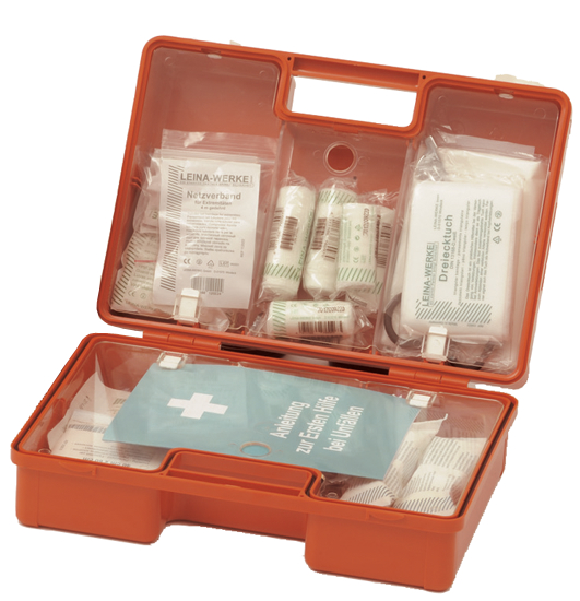 Valise de premiers secours, sans impression - ouverte