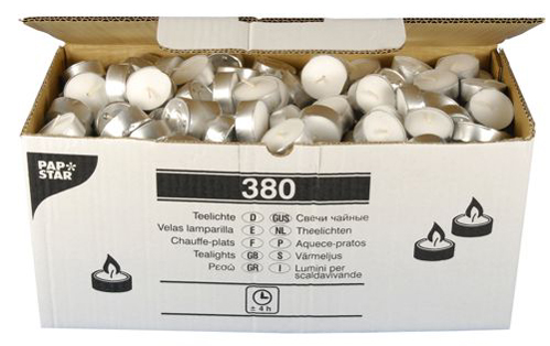 Bougies chauffe-plat petites, gros cdt