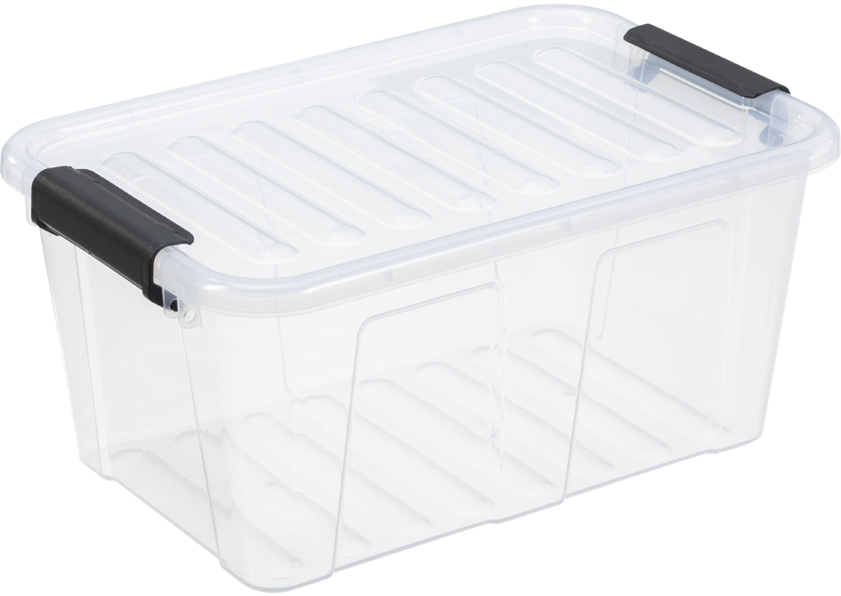 plast team Boîte de rangement HOME BOX, 8 L, transparent