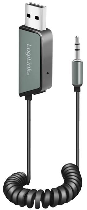 LogiLink Récepteur audio Bluetooth 5.3 pour véhicule, noir