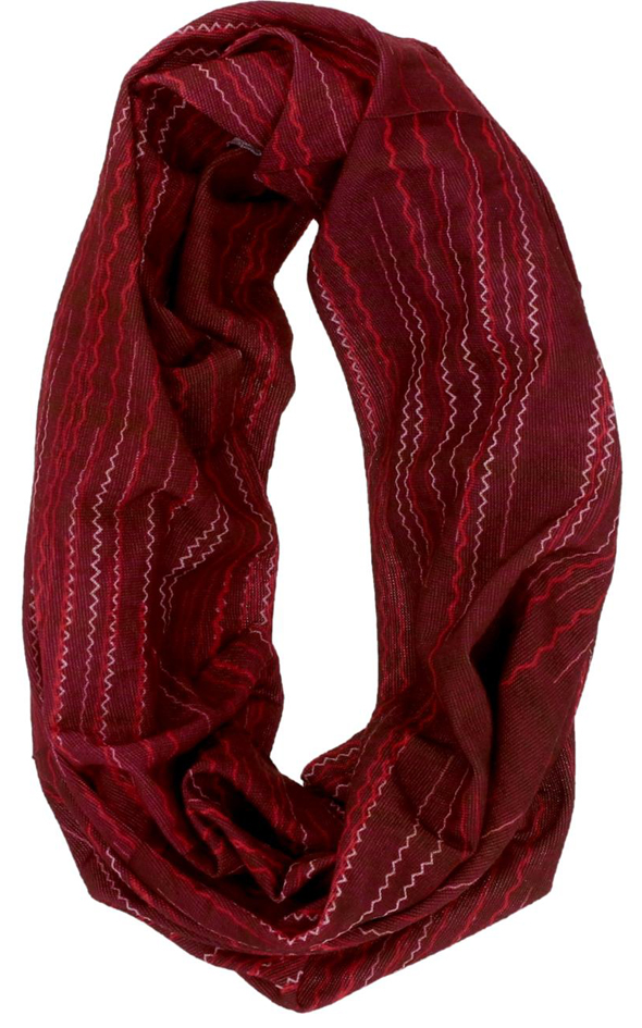FISCHER Tour de cou, microfibre, bordeaux