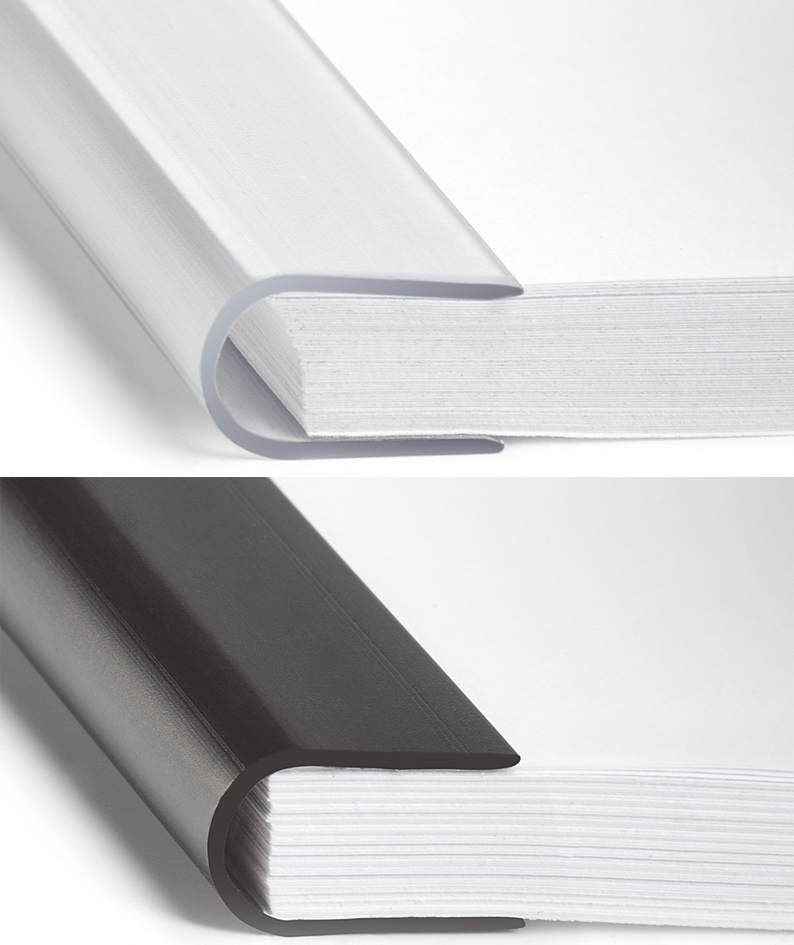DURABLE Peigne à relier, A4, épaisseur: 6 mm, blanc