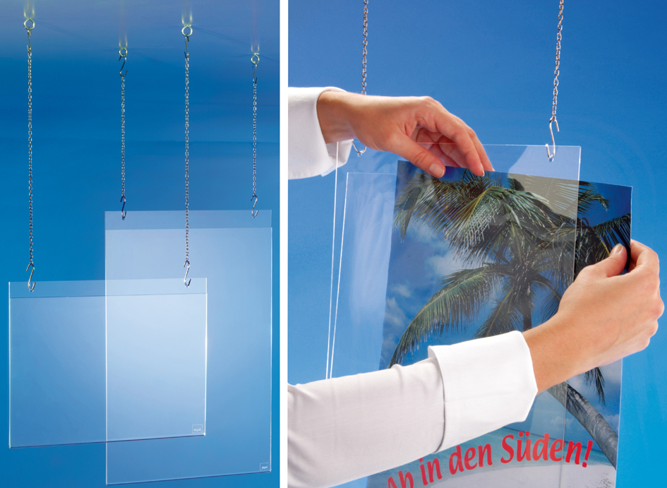Porte-affiches- exemples d'utilisation