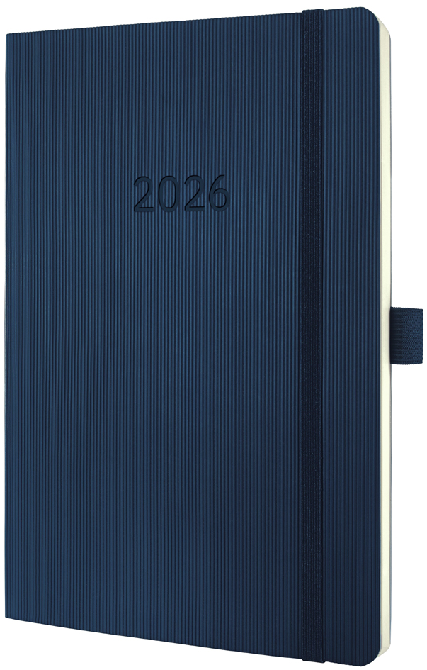sigel Agenda planning Conceptum 2026, env. A5, bleu