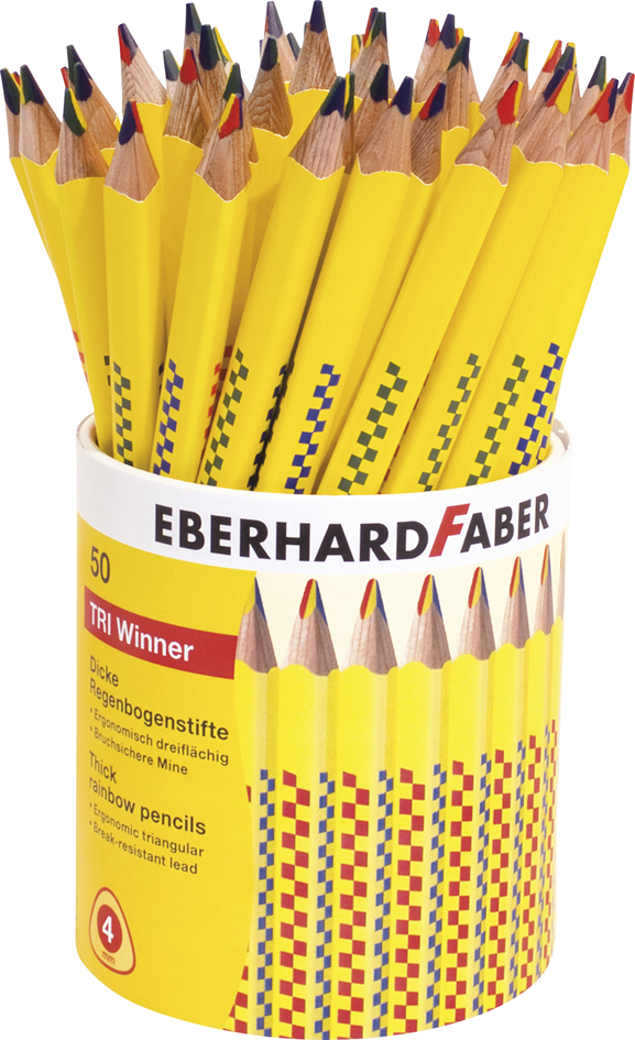 Présentoirs de crayons de couleur