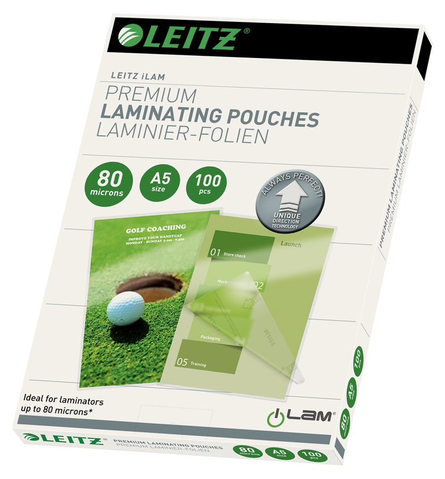 LEITZ Pochette de plastification iLAM, A3, brillant