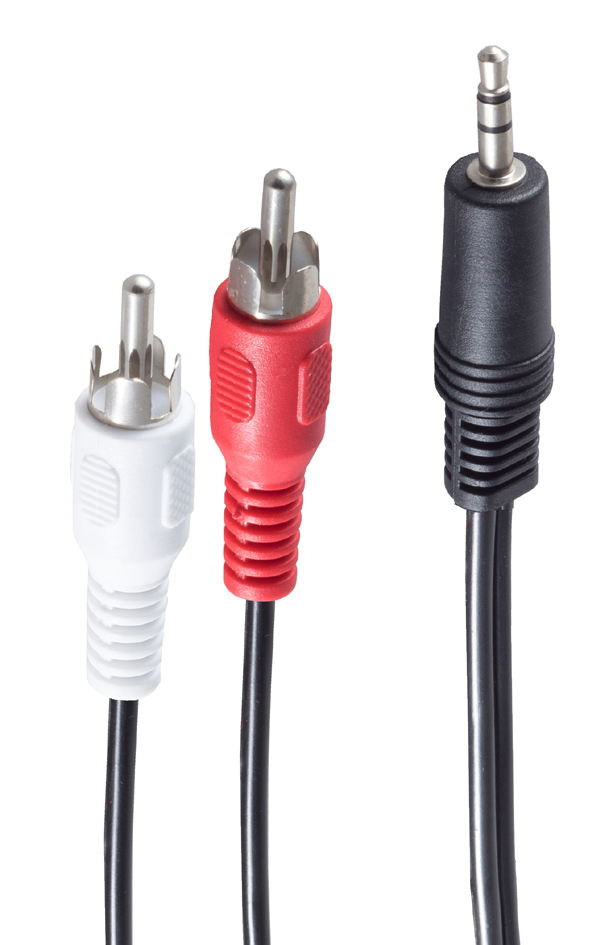 Câbles audio, RCA fiche jack