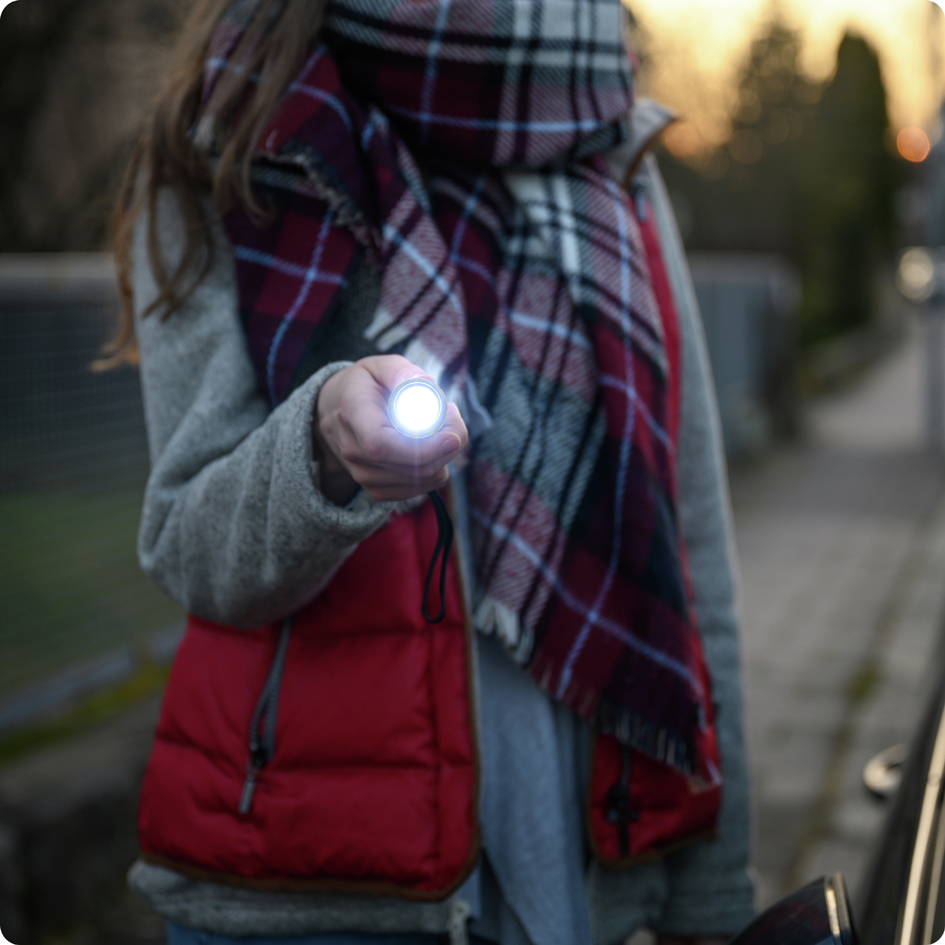 ANSMANN Lampe de poche LED Adventure TA100BF, noir