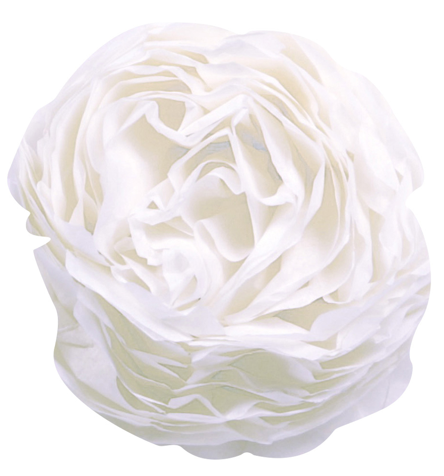 Papiers de soie, feuilles pliées