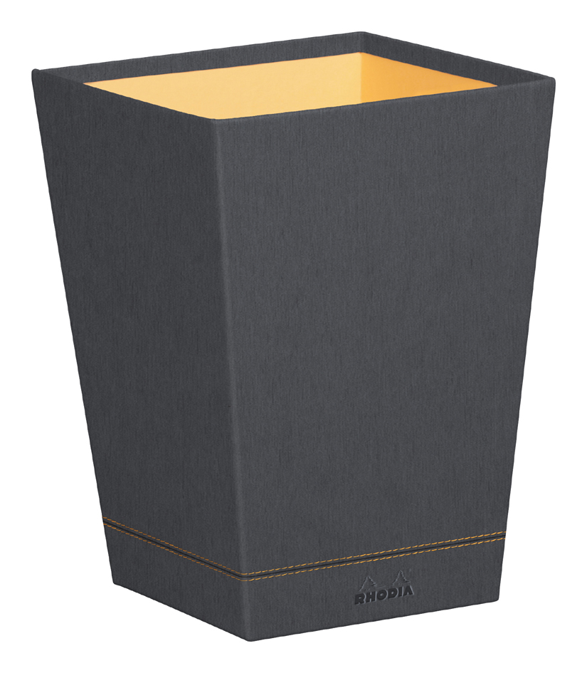 RHODIA Corbeille à papier RHODIARAMA, titane