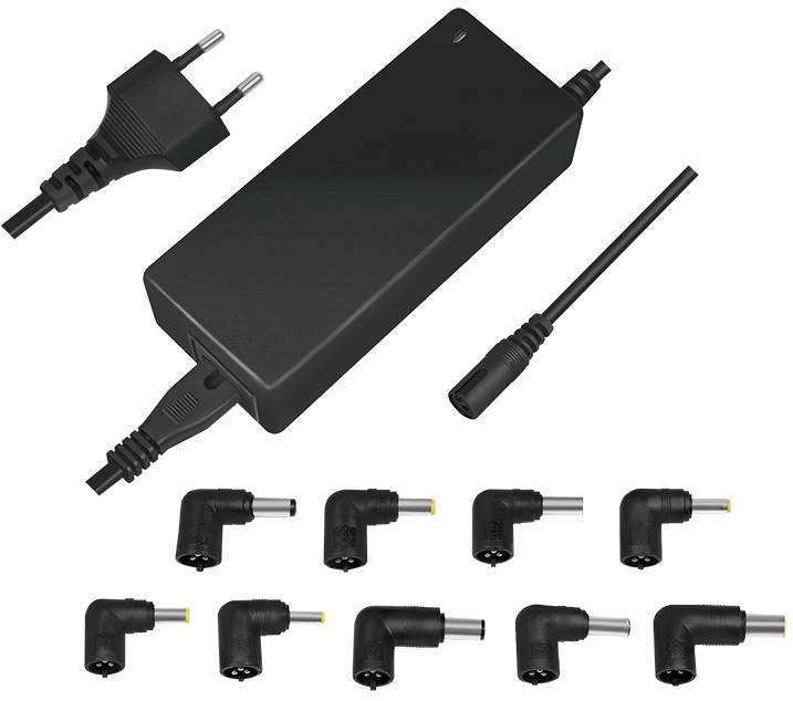 LogiLink Bloc d'alimentation universel PC portable, noir