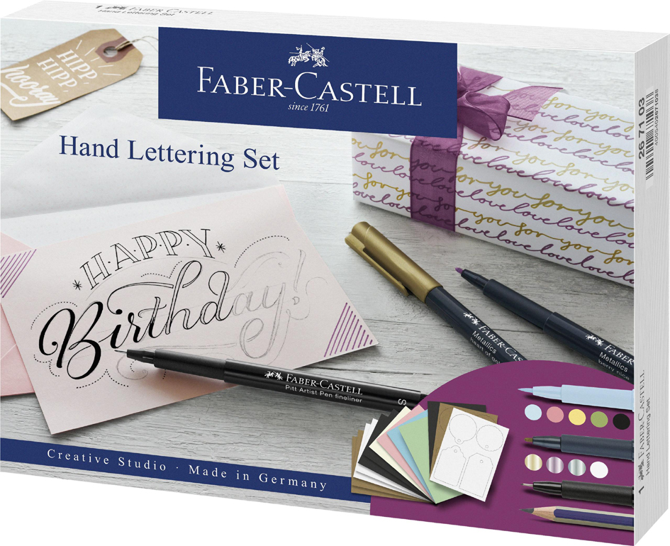 FABER-CASTELL Feutre PITT Artist Pen, kit créatif de 12