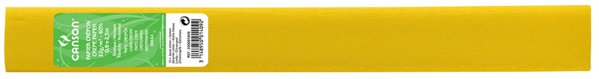 CANSON Rouleau de papier crépon, 32 g/m2, jaune citron (15)