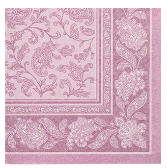 PAPSTAR Serviette 'ROYAL Collection Ornaments', lilas