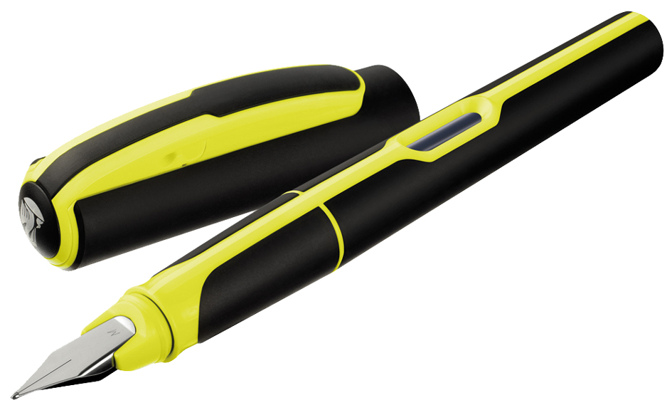 Pelikan Stylo plume style 'Neon', taille de plume: M, jaune