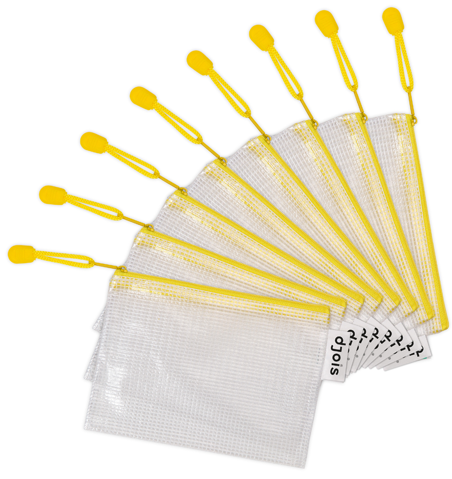 Visuel de référence: pochette à zip "ZIPPER", jaune
