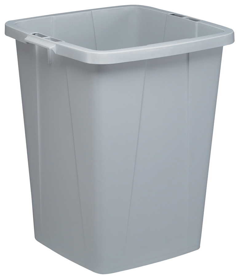 DURABLE Couvercle DURABIN LID 90, carré, gris