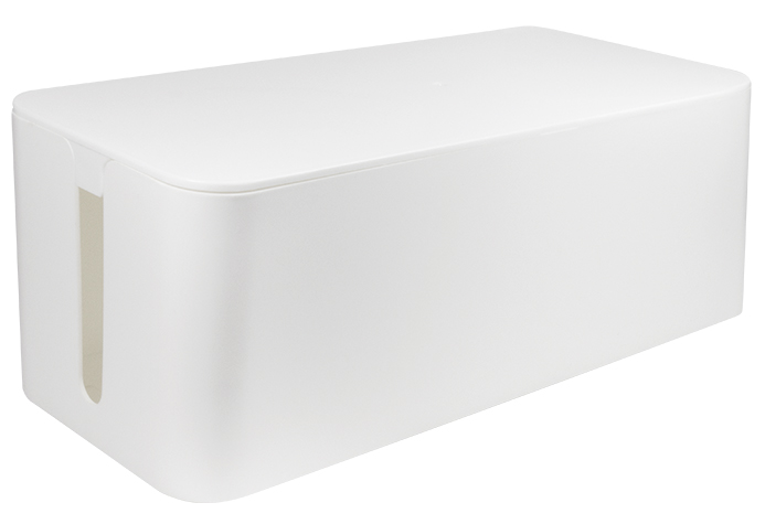 LogiLink Boîte à câble 'big size', couleur: blanc