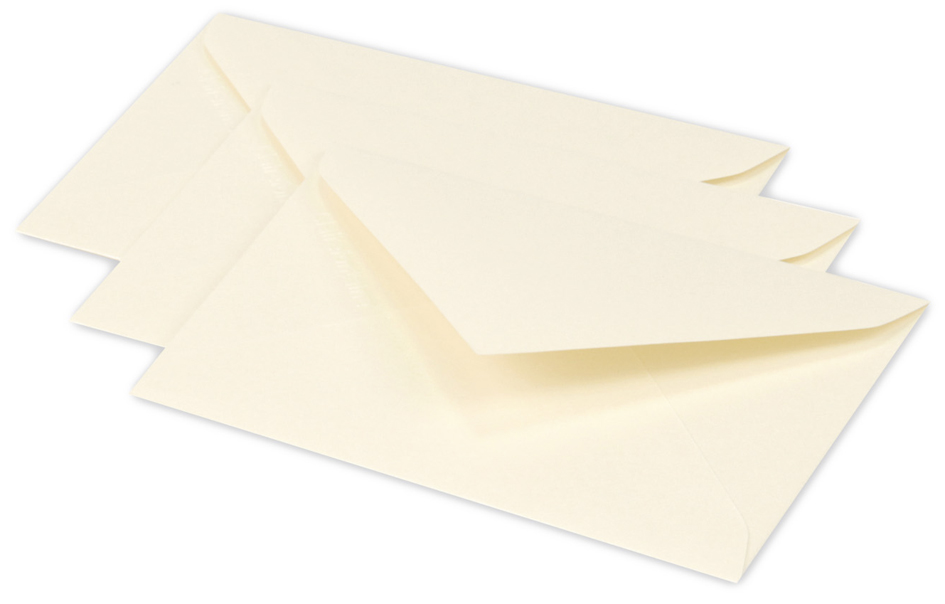 Pollen by Clairefontaine Enveloppes 75 x 100 mm,ivoire irisé
