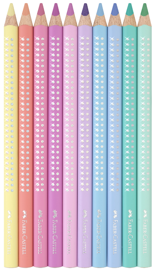 Crayon de couleur triangulaire Jumbo SPARKLE