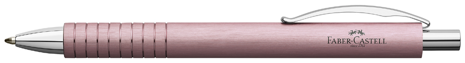FABER-CASTELL Stylo à bille Essentio Aluminium, rosé