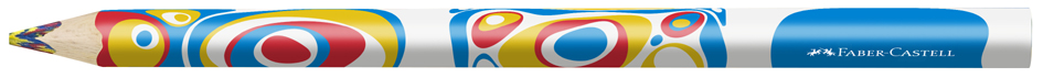 FABER-CASTELL Crayon arc-en-ciel Jumbo Fantasy Colours