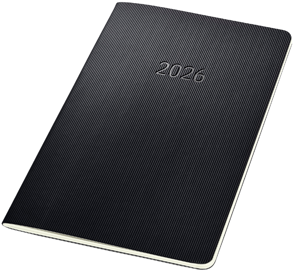 sigel Agenda de poche Conceptum 2026, env. A5, noir
