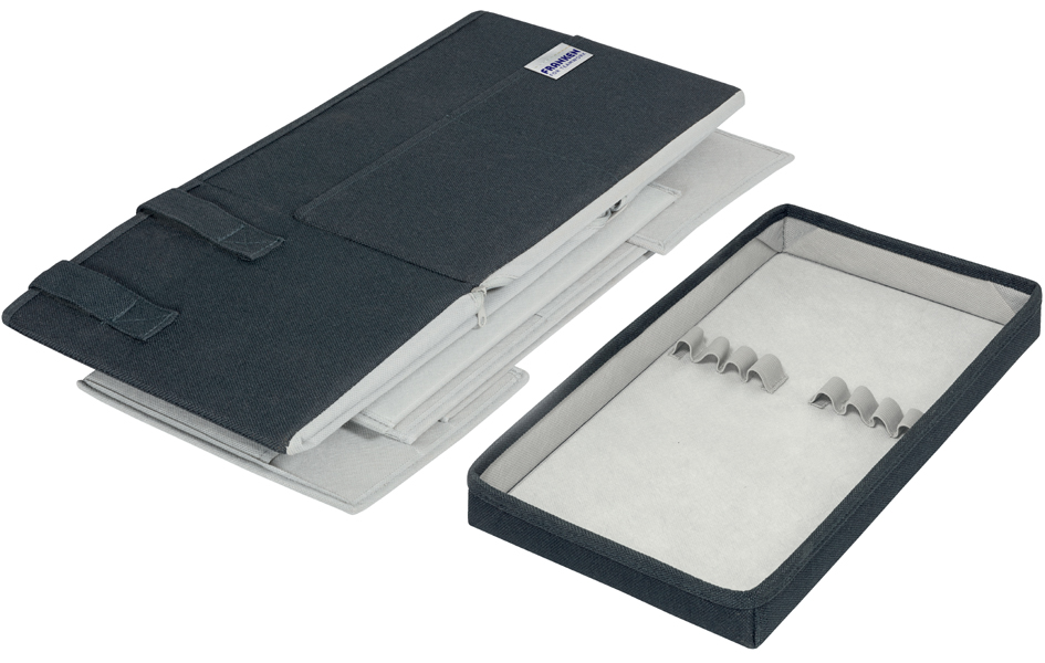 Sacoche pliable avec pochette de rangement séparée