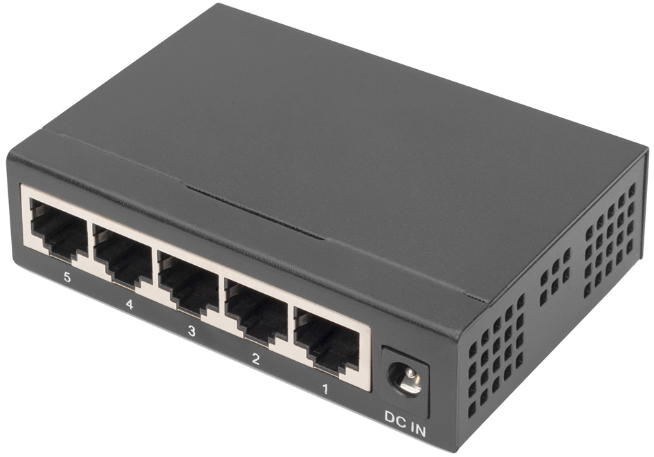 Commutateur Gigabit, vue arrière