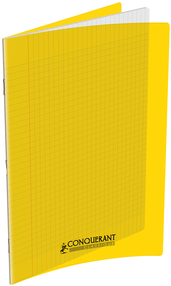 Visuel de référence: Cahier couverture Polypro, jaune